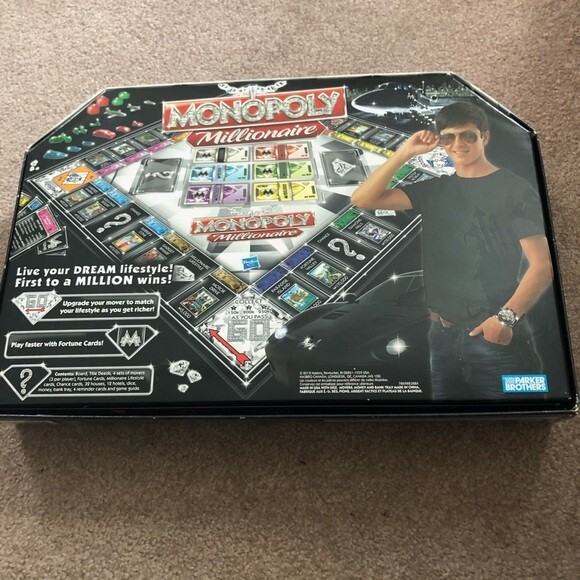 Monopoly Millionaire Family Friendly Board Game Strategy - Picture 2 of 5